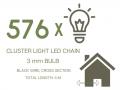LED-ljusslinga BLACK MULTI-576
